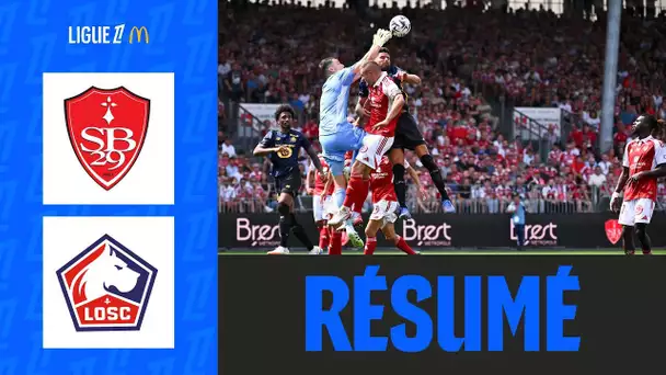Match DINGUE : PLUIE de BUTS entre Brest et Lille | 1ère journée - Ligue 1 McDonald's 25/26