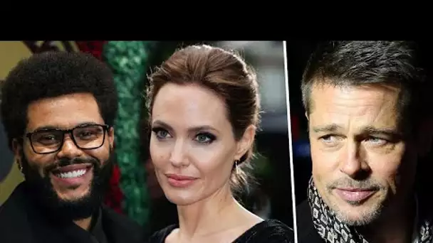 Angelina Jolie en couple avec The Weeknd, son clin d’œil Brad Pitt