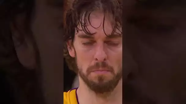 Pau Gasol came up BIG in the Lakers Game 7 victory over the Celtics! 😤| #Shorts