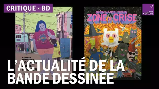 BD : "Écoute, jolie Márcia" de Marcello Quintanilha & "Zone de crise" de Simon Hanselmann