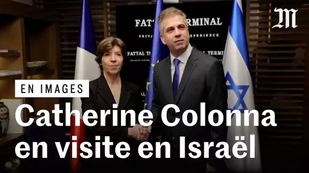 En visite en Israël, Catherine Colonna appelle à une « une nouvelle trêve immédiate et durable »