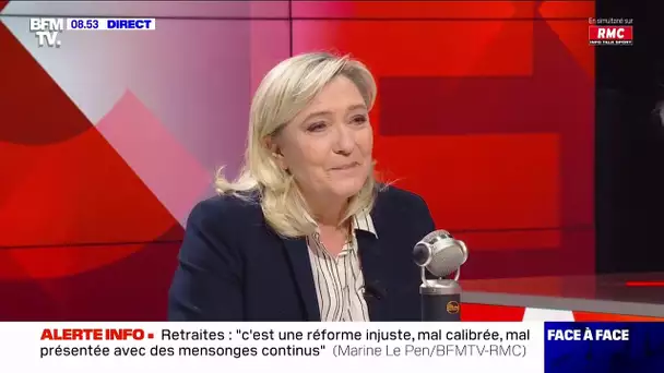Le Pen : "M. Macron, chiche de dissoudre l'Assemblée ?!"