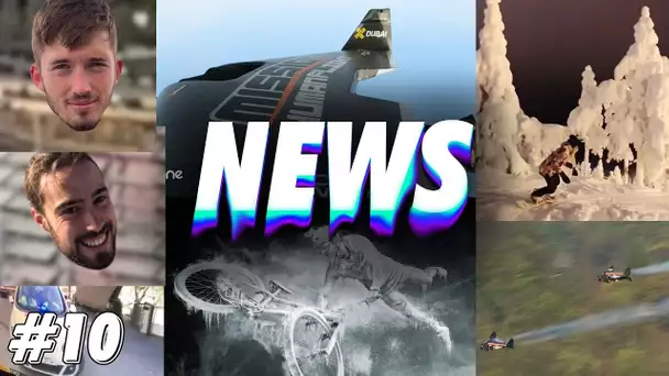 LES NEWS #10 : Ils escaladent l'une des plus hautes tours de Barcelone, Jetman en Chine..