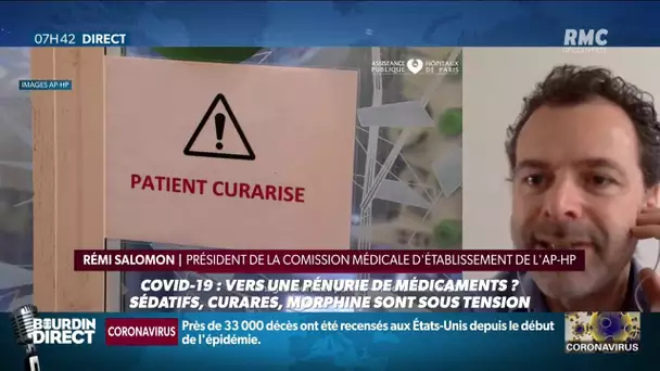 "Nous sommes inquiets pour certains stocks de médicaments" alerte le Pr. Rémi Salomon