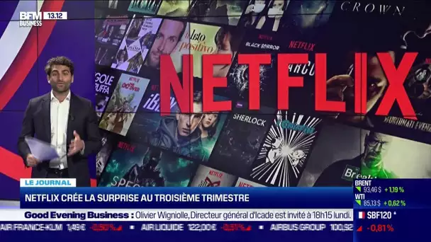 Netflix crée la surprise avec de bons résultats au troisième trimestre