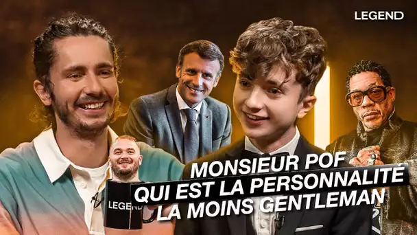 Qui est la personnalité la moins gentleman ?