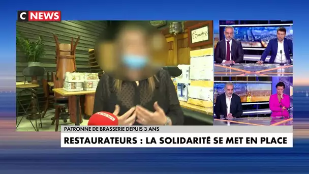 Restaurateurs : la solidarité se met en place