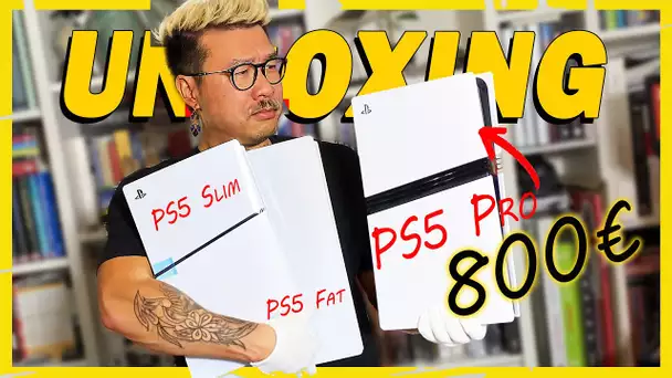 PS5 PRO : mon UNBOXING 4K + COMPARATIF avec les autres PS5
