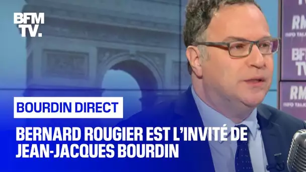 Bernard Rougier face à Jean-Jacques Bourdin en direct