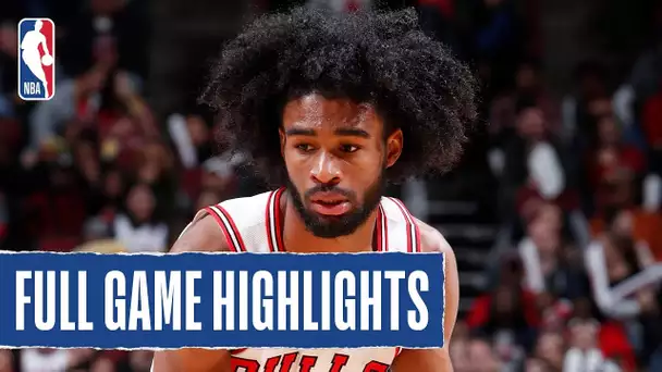 HAWKS at BULLS | Coby White Catches FIRE in Chicago | 2019 NBA Preseason