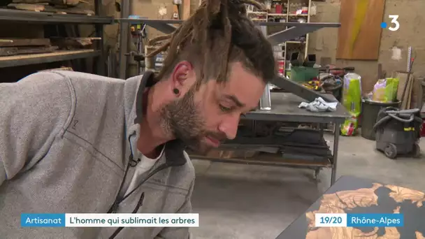 Artisanat : l'homme qui fossilisait les arbres (Ain)