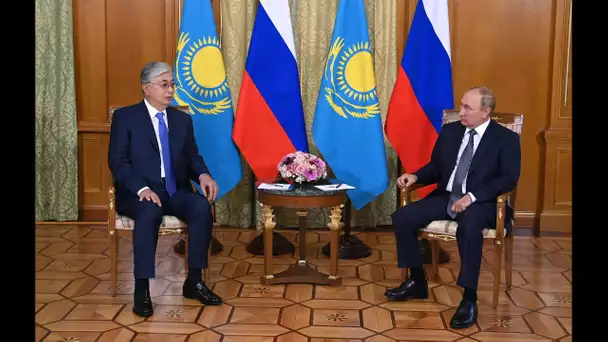 Coopération entre la Russie et le Kazakhstan : Poutine et Tokaïev se rencontrent