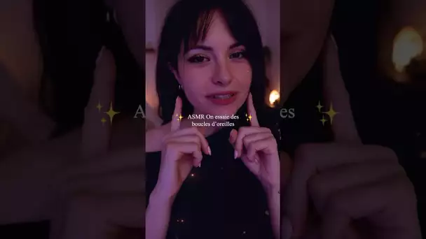 #ASMR Trying on earrings