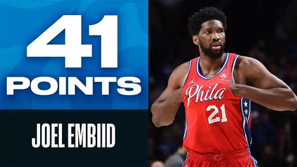 Joel Embiid Dominates For 41 PTS & 20 REB 💪💪
