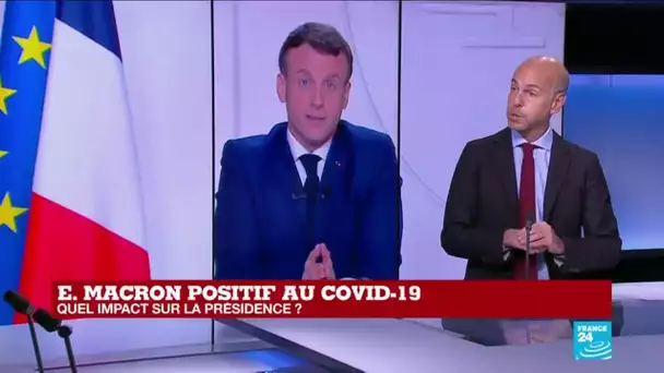 Emmanuel Macron positif au Covid-19 : quel impact sur la présidence ?