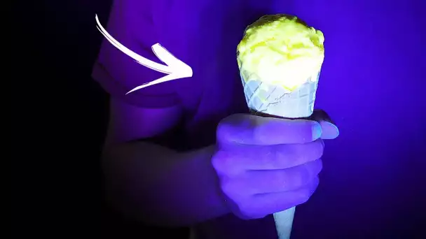 FAIRE UNE GLACE FLUORESCENTE