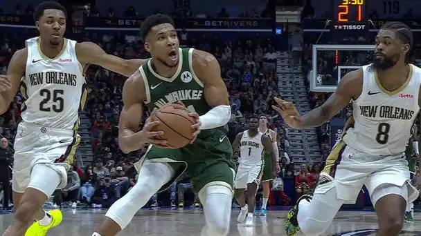 Giannis Antetokounmpo Scores 20 STRAIGHT POINTS! 🤯 | March 28, 2024