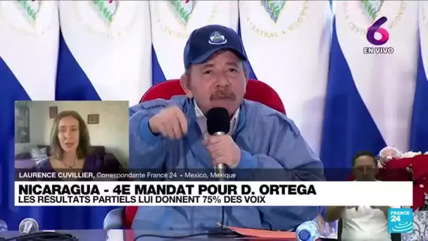 Nicaragua : Ortega donné vainqueur, le scrutin boycotté par les opposants • FRANCE 24