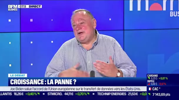 Nicolas Doze face à Jean-Marc Daniel : Croissance, la panne ?