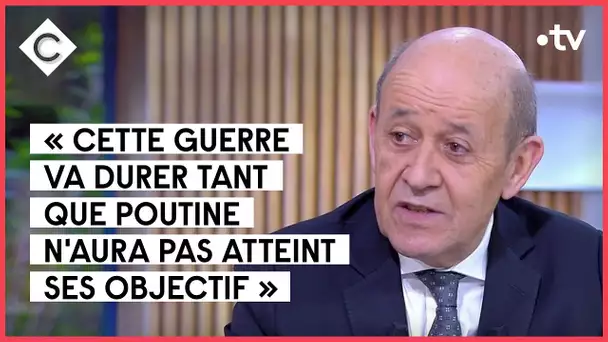 Ukraine : un crime contre l'humanité, avec Jean-Yves Le Drian - C à vous - 08/04/2022