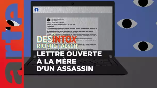 Lettre ouverte à la mère d'un assasin - Désintox