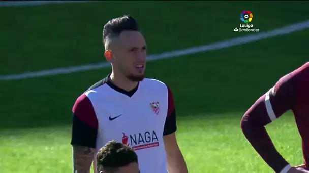 Calentamiento Sevilla FC vs Villarreal CF