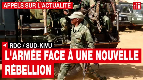 RDC : La situation sécuritaire dans la province du Sud-Kivu est préoccupante • RFI