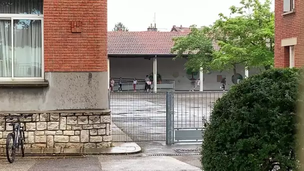 Ecole de La Maladière à Dijon : trop chaud pour y enseigner