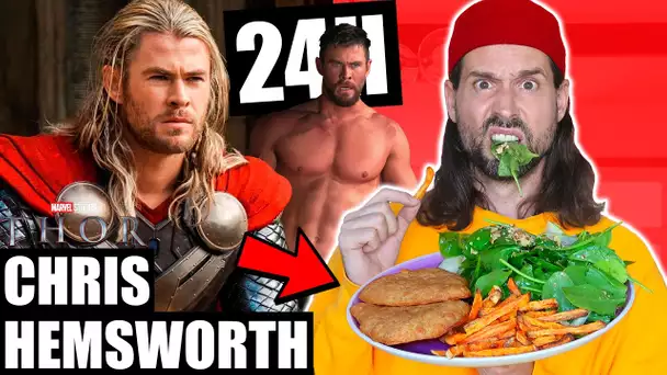 JE MANGE COMME CHRIS HEMSWORTH PENDANT 24H (J'en peux plus...) - HUBY