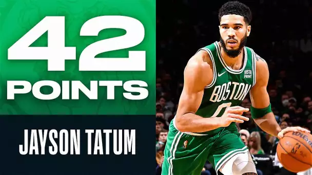 Jayson Tatum Gets A Season-High 42 PTS