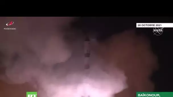 Kazakhstan : la fusée Soyouz 2.1a décolle de Baïkonour avec une cargaison pour l'ISS