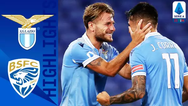 Lazio 2-0 Brescia | Immobile segna e la Lazio batte 2-0 il Brescia | Serie A TIM