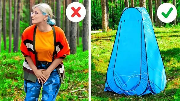 ASTUCES BRILLANTES POUR LE CAMPING POUR TON PROCHAIN VOYAGE