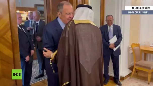 🇷🇺  Russie : Lavrov accueille son homologue du Royaume de Bahreïn