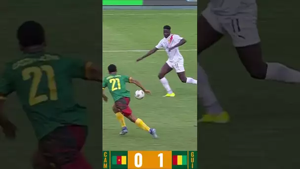 🏆🌍 #CAN2023 🥵 Le Cameroun évite le pire contre la Guinée ! #Shorts