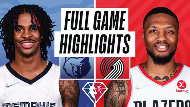 GRIZZLIES at TRAIL BLAZERS | FULL GAME HIGHLIGHTS | October 27, 2021