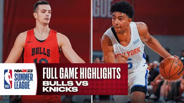 BULLS vs KNICKS | NBA SUMMER LEAGUE | FULL GAME HIGHLIGHTS