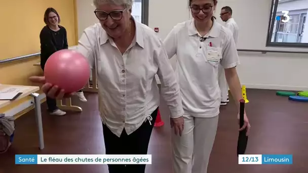"10 000 décès par an liés à la chute en France" : les personnes âgées prises en charge à Limoges