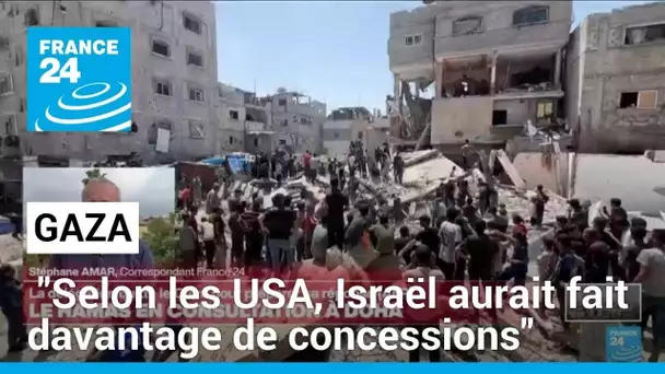 Trêve à Gaza : "Selon les Américains, Israël aurait fait davantage de concessions" • FRANCE 24