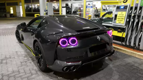 L’ENFER 😡😱 JE FAIS 1.000KM EN FERRARI DE 800 CHEVAUX !!