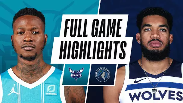 HORNETS at TIMBERWOLVES | FULL GAME HIGHLIGHTS | March 3, 2021