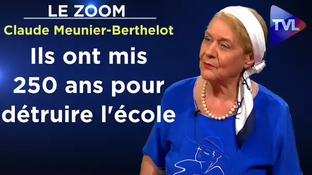 Ecole à 2 vitesses : les contradictions de J-P Brighelli - Le Zoom - Claude Meunier-Berthelot - TVL