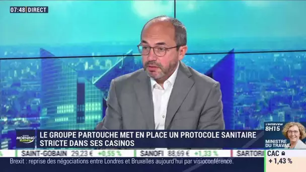 Fabrice Paire (Partouche) : Partouche met en place un protocole sanitaire strict dans ses casinos