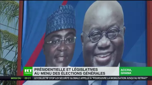 Ghana : Présidentielle et législatives au menu des élections générales