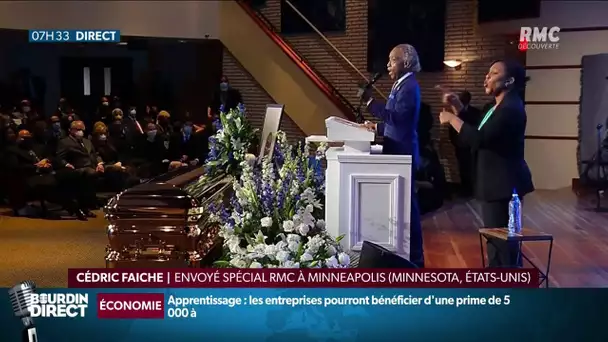 Une première cérémonie d'hommages à George Floyd s'est tenue à Minneapolis