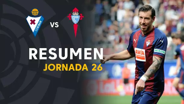 Resumen de SD Eibar vs RC Celta (1-0)