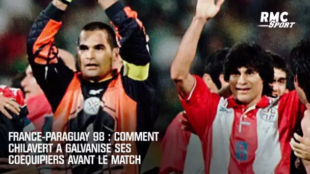 France-Paraguay 98 : Comment Chilavert a galvanisé ses partenaires avant le match