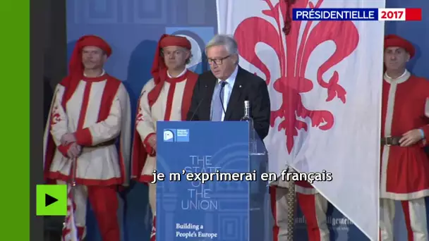 En raison du Brexit, Jean-Claude Juncker décide de s&#039;exprimer... en français