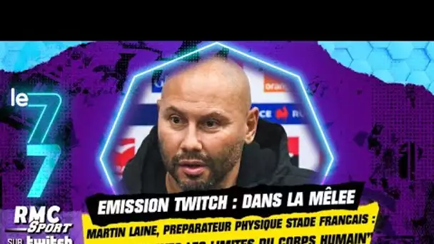 Twitch RMC Sport : Martin Lainé, préparateur physique Stade Français : "Macalou a des superpouvoirs"