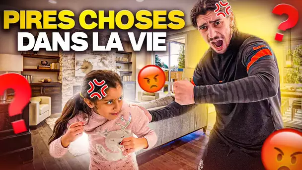 LES PIRES CHOSES DANS LA VIE ! ( court métrage)